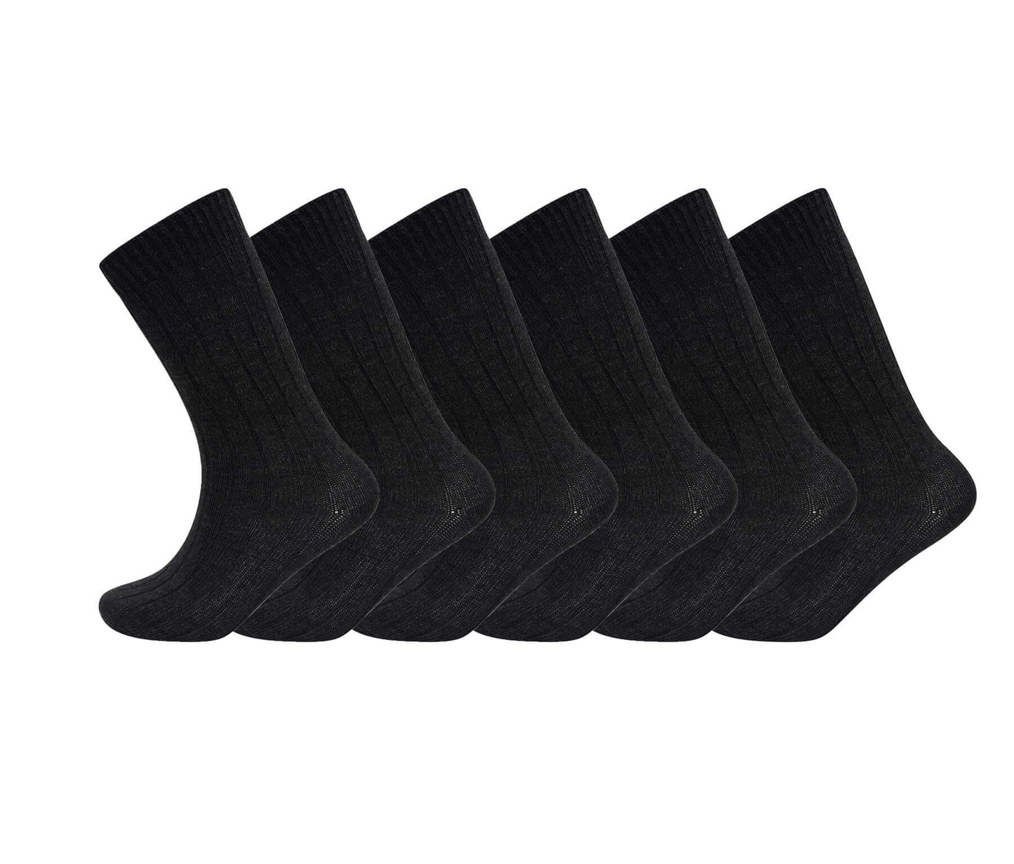 12 Pack Men's Thermal Merino Wool Work Boot Socks Reinforced Heel and Toe Warm Breathable for Hiking Winter Wear Moisture-Wicking Odor-Resistant by Sock Stack