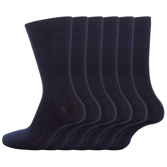 12 Pairs Kids Cotton School Socks Breathable Durable Ankle Socks Boys Girls Uniform Navy Grey Black White Sizes 2 to 12 by Sock Stack