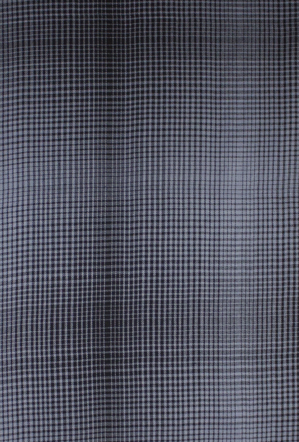 Gradient Checks Twill Weave Viscose Scarf - Grey Black