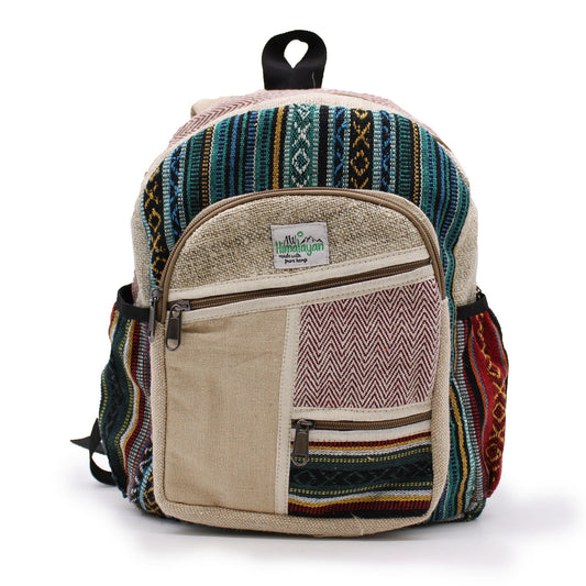 Small Backpack - Zig Zag Zips Style