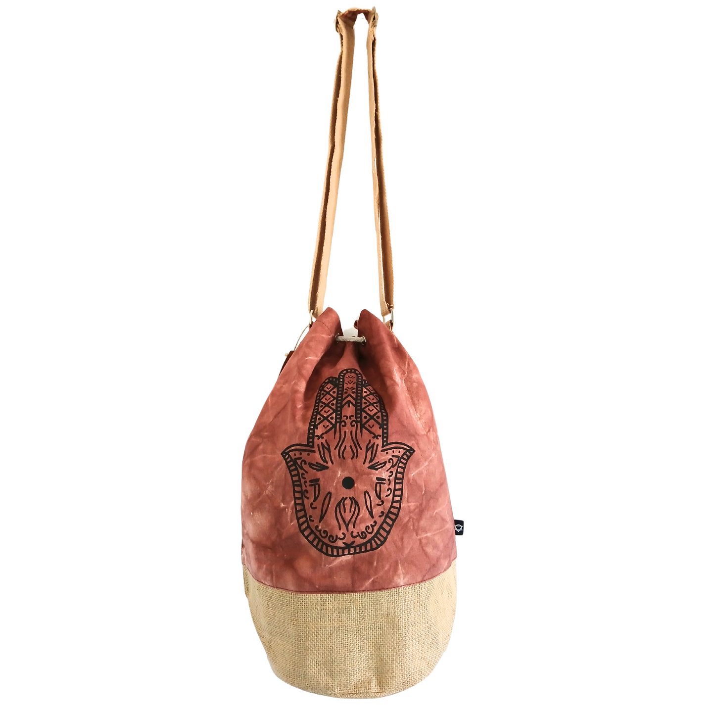 All Natural Backpack - Terracotta Stonewash - Hamsa