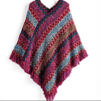 Boho Western Style Poncho