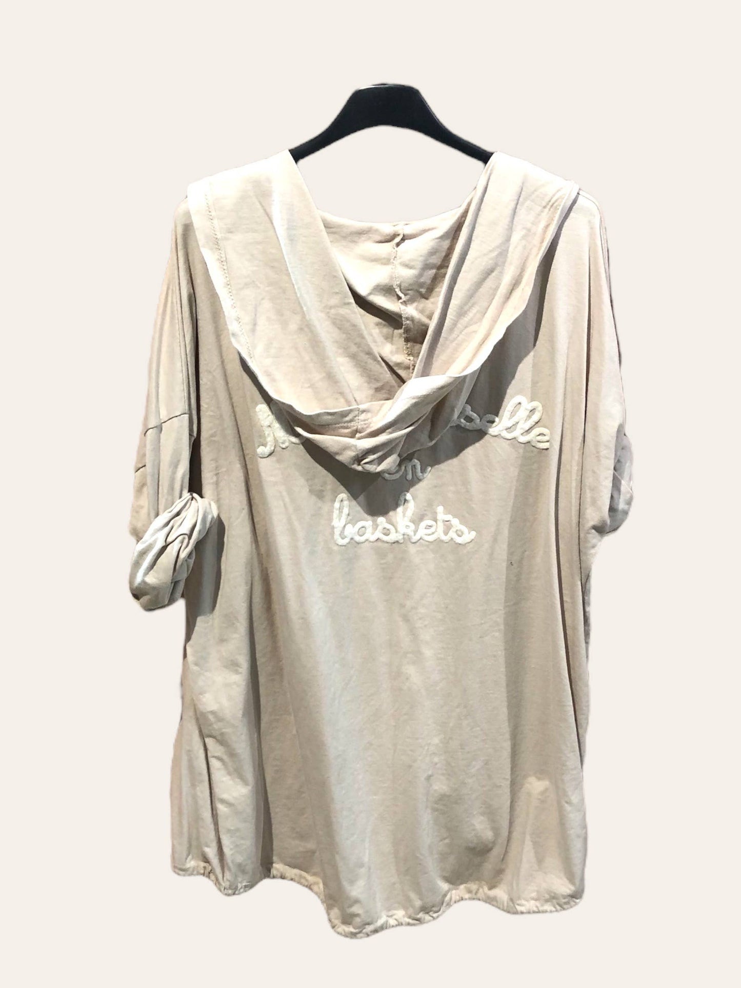 “Mademoiselle in sneakers” hoodie