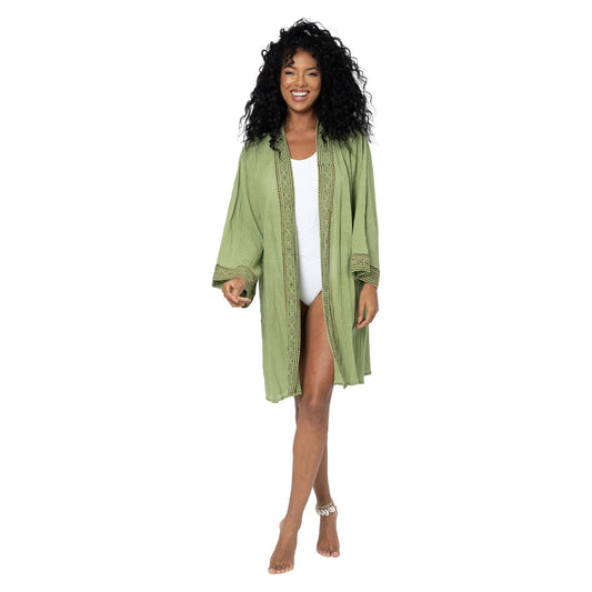 KIMONO SUMMER MID-LONG 3/4 SLEEVES