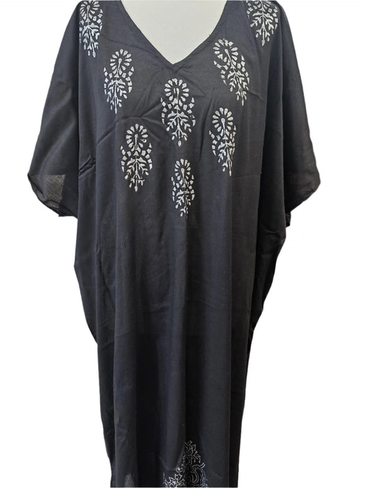 Black and Gold KAFTAN