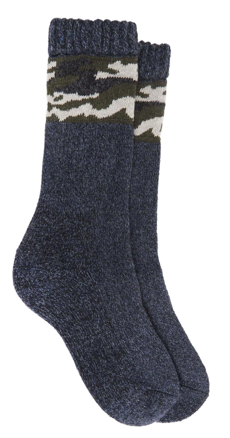 3 Pairs Mens Merino Wool Thermal Hiking Boot Socks Reinforced Heel Toe Cushioning Outdoor Work Running by Sock Stack