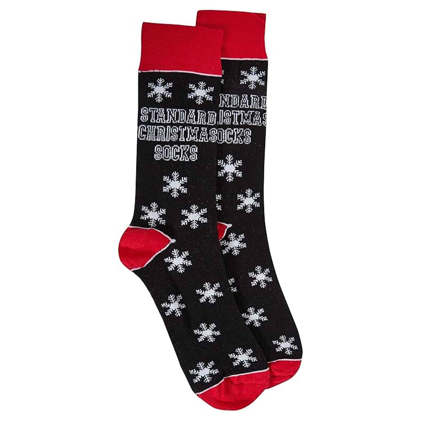 4 Pack Men's Christmas Socks Cotton Rich Festive Designs Cozy Winter Novelty Gifts UK 6-11 by Sock Stack