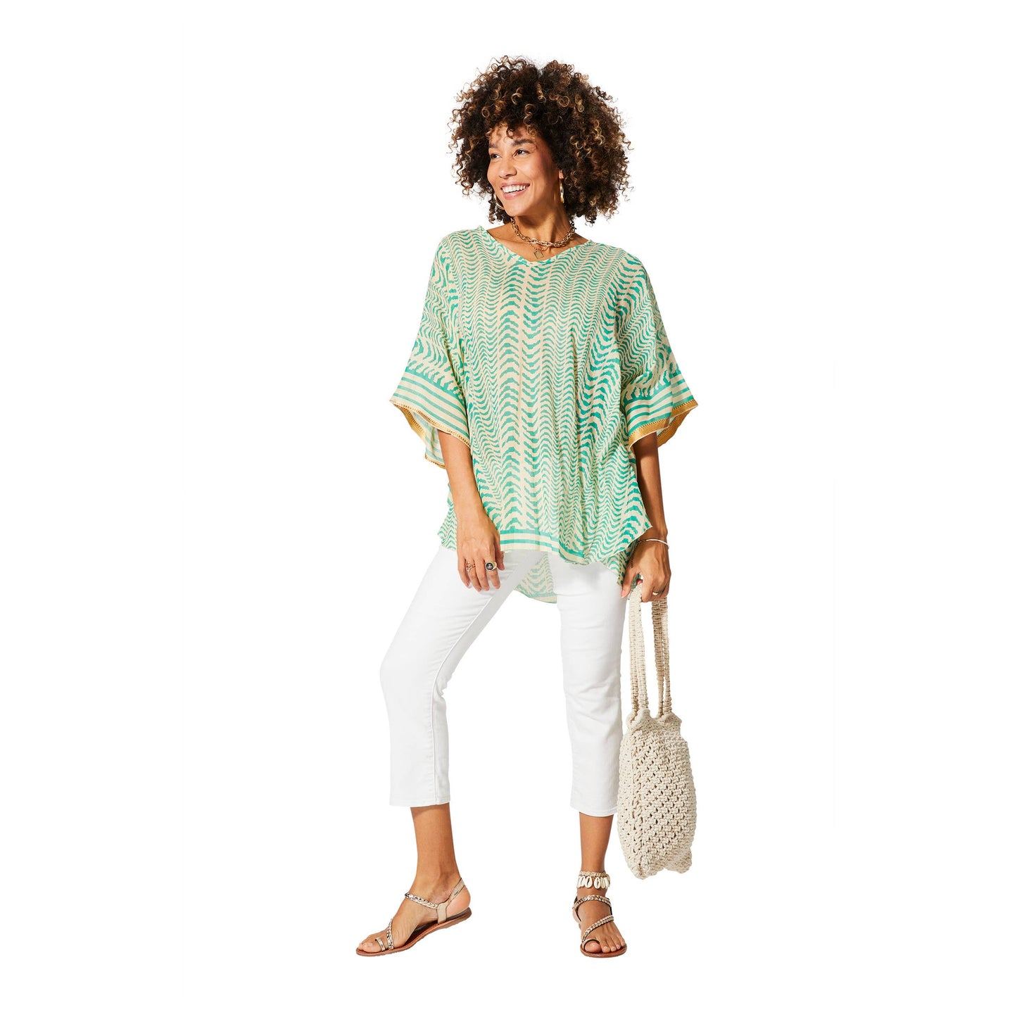 SUMMER SHORT-SLEEVE BLOUSE
