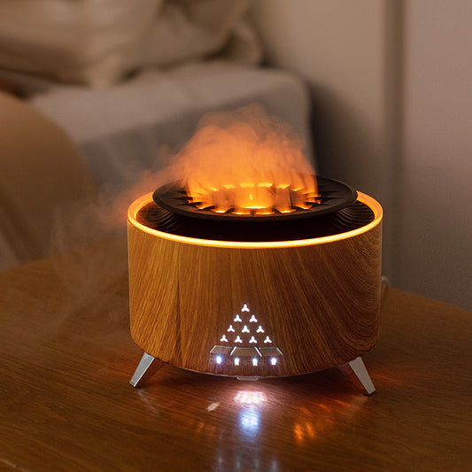 Remote Control Fire Flame Diffuser With Lights/FAST FREE WORLDWIDE SHIPPING/OUR BEST SELLING PRODUCT