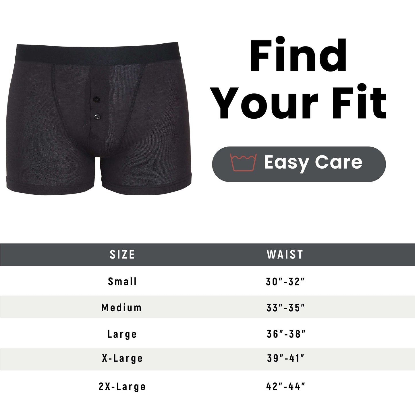 6 Pack Cotton Stretch Boxer Shorts Menswear Classic Activewear Breathable Underwear Soft and Durable Boxershorts for Men Black Navy Grey MB09 by Sock Stack