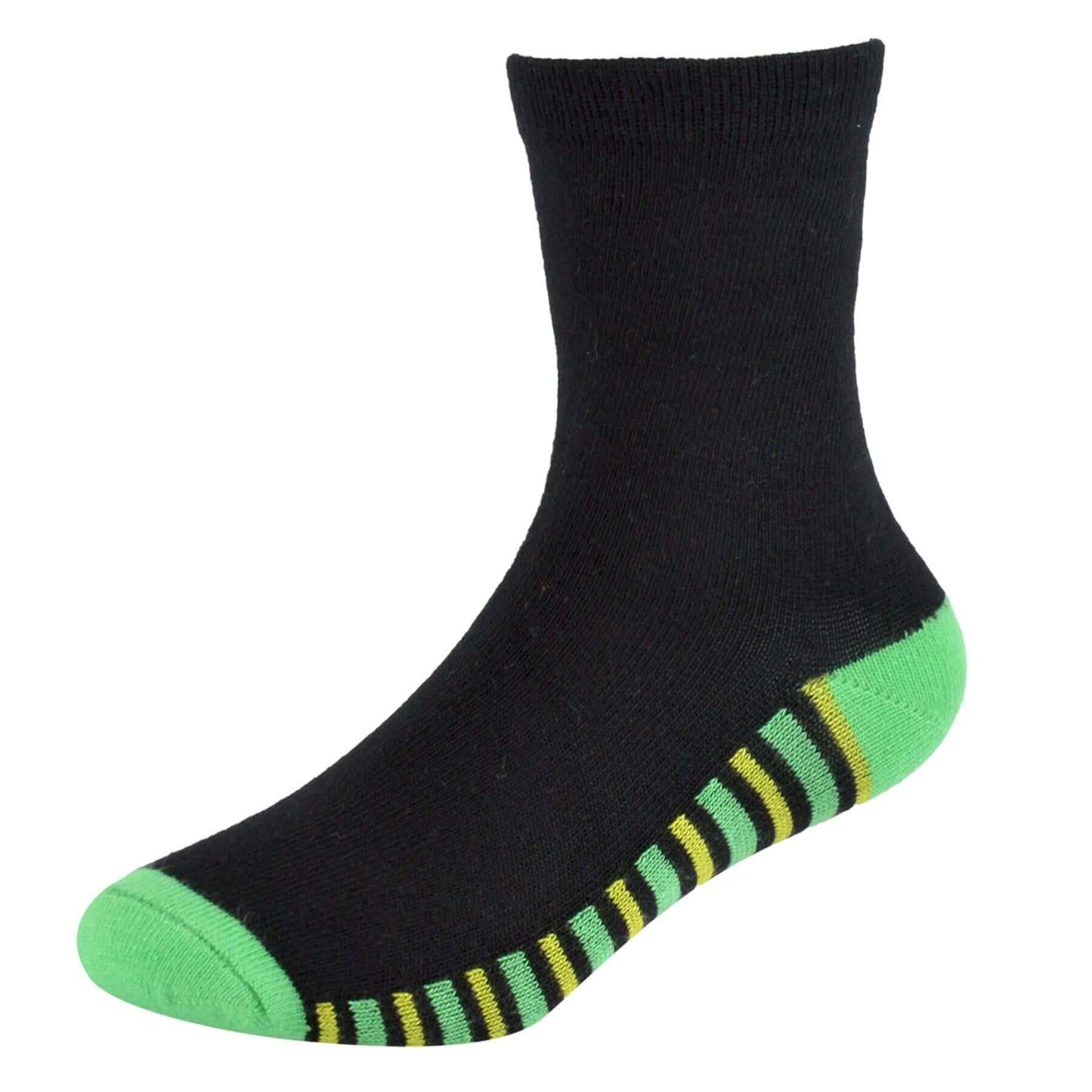 6 Pairs Kids Bamboo Socks Breathable Anti-Bacterial Moisture-Wicking Soft Comfortable Casual Socks for Boys and Girls Ages 2-13 Eco-Friendly Hypoallergenic Durable by Sock Stack