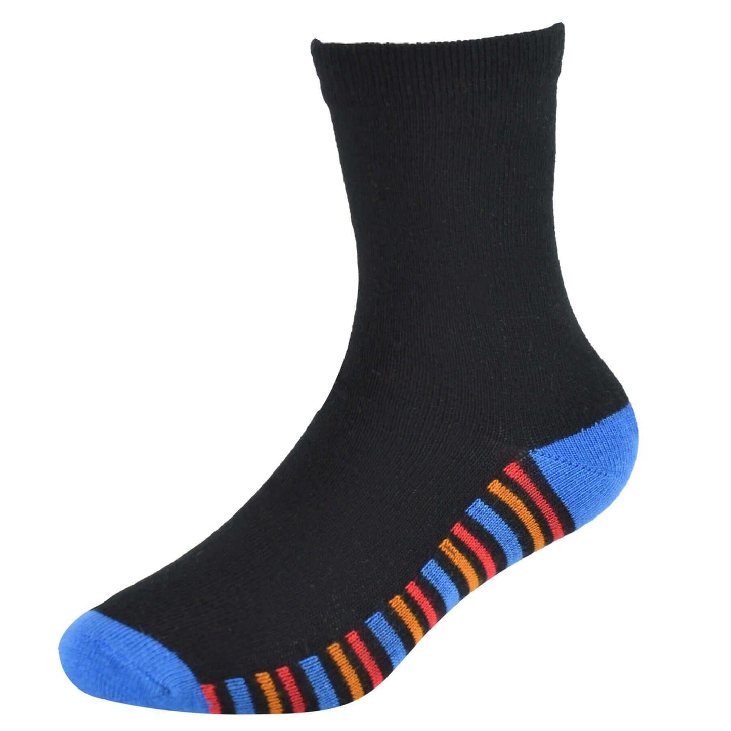 6 Pairs Kids Bamboo Socks Breathable Anti-Bacterial Moisture-Wicking Soft Comfortable Casual Socks for Boys and Girls Ages 2-13 Eco-Friendly Hypoallergenic Durable by Sock Stack