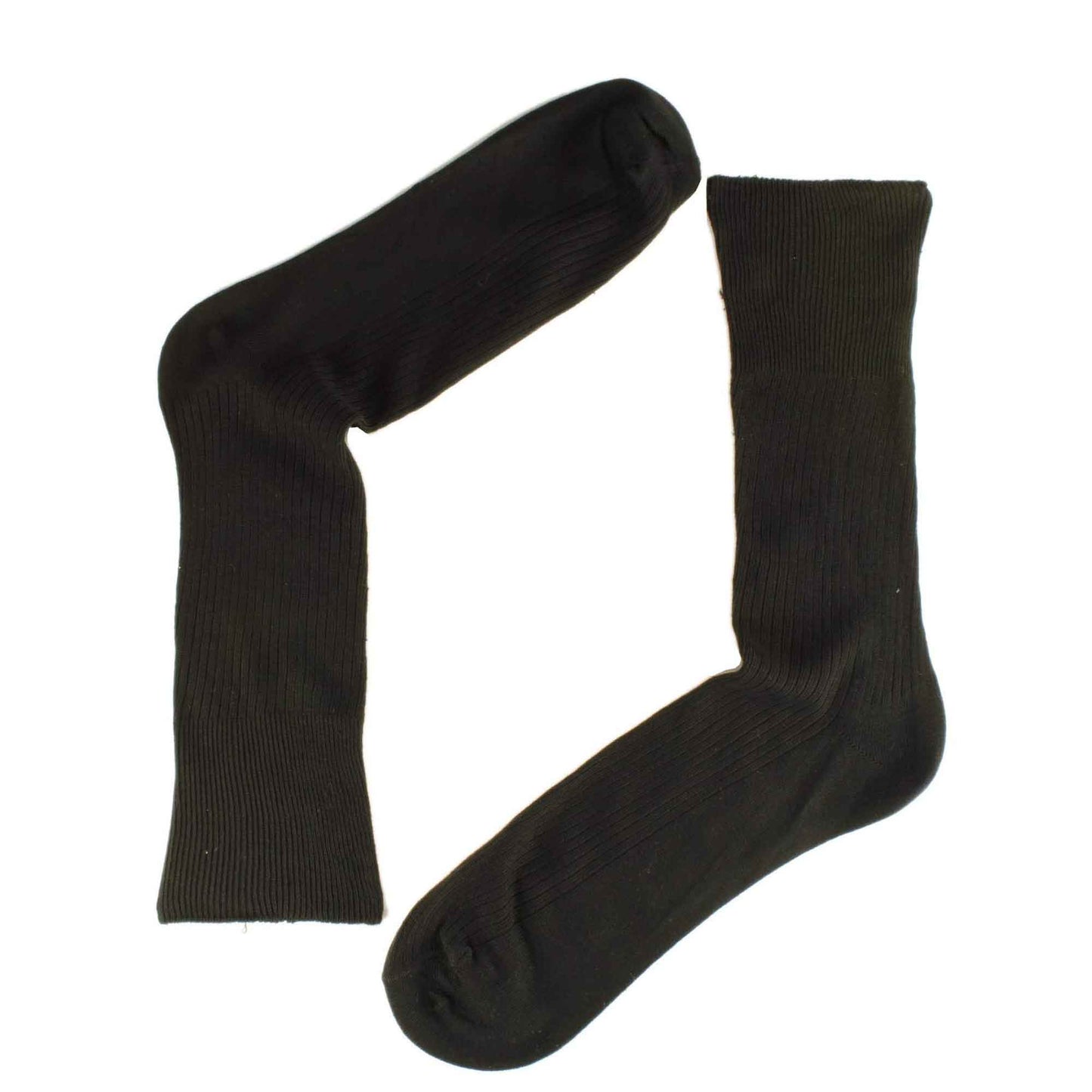 6 Pairs Men's Diabetic Wool Socks Non Elastic Loose Top Moisture Wicking Antibacterial Sustainable for Sensitive Skin by Sock Stack