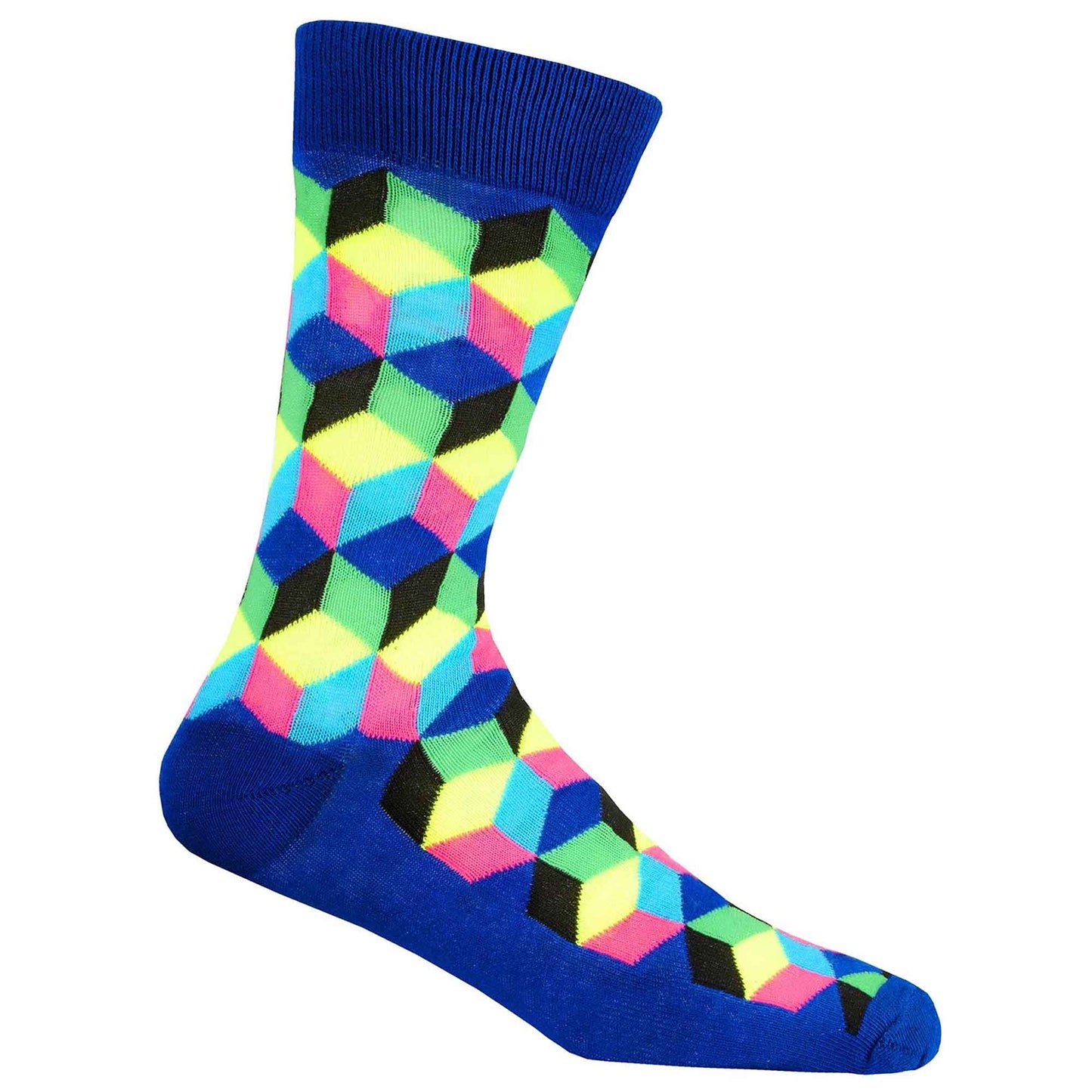 6 Pairs Mens Fun Novelty Cotton Rich Socks Comfortable Breathable with Sculpted Heels and Toes Assorted Styles Perfect Fit UK 6-11 EUR 39-45 by Sock Stack