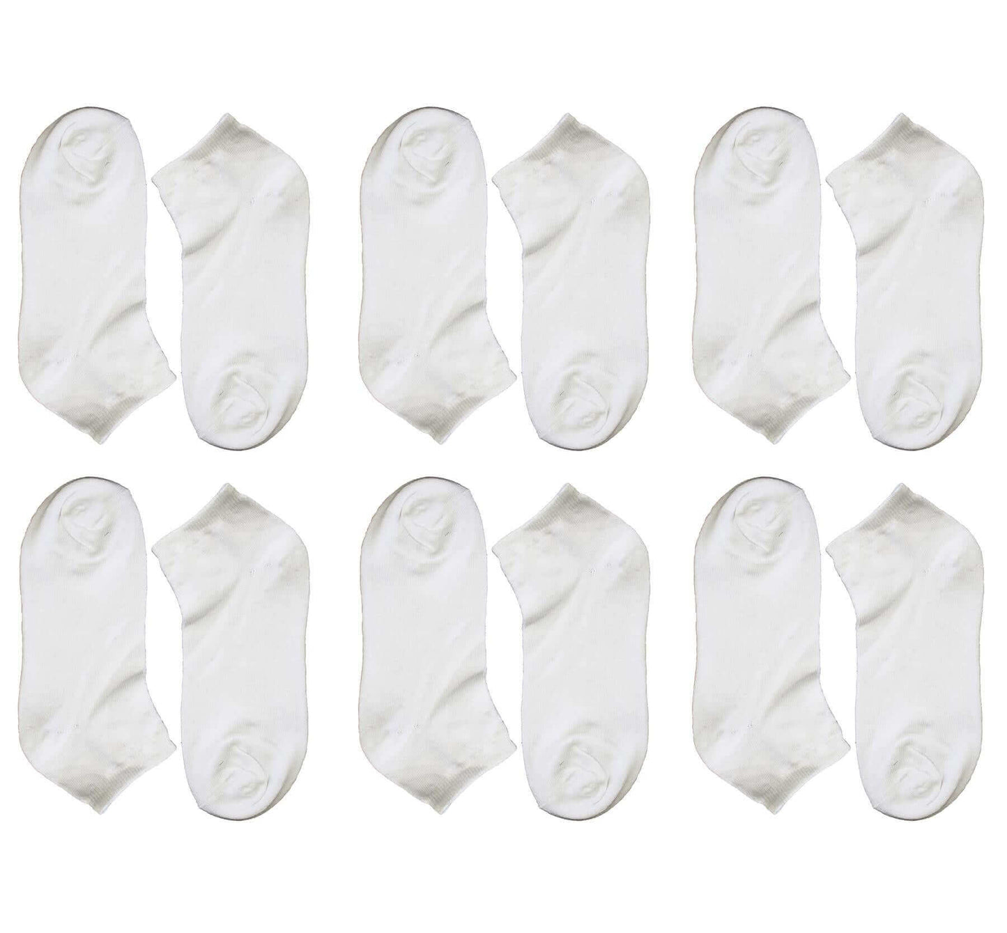 6 Pairs Mens Lightweight Breathable Cotton Blend Ankle Trainer Socks with Arch Support for Running Gym Everyday Wear in Black White Navy Grey Sizes UK 6-11 EUR 39-45 by Sock Stack