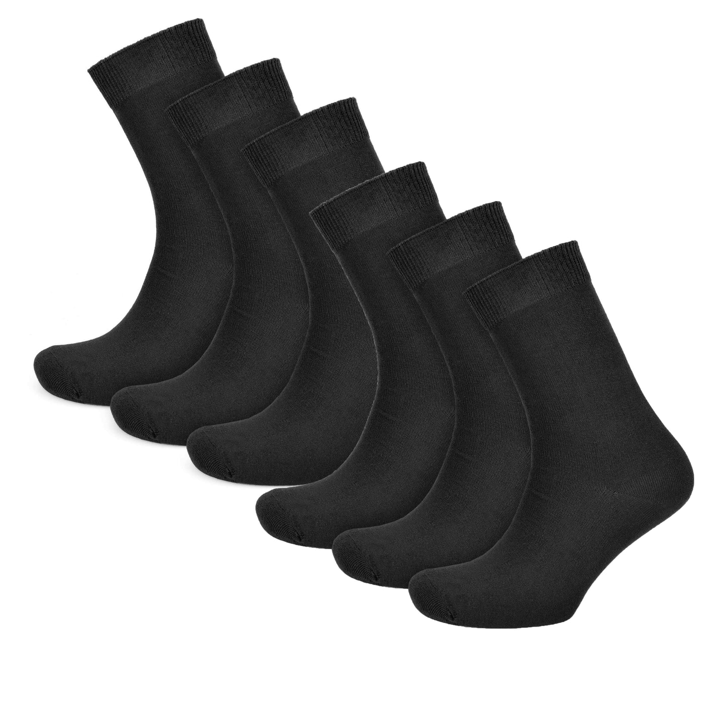 6 Pairs Women's Cotton Rich Socks Fun Designs Stripes Dots Leopard Fox Dog Cat Prints UK 4-7 Breathable Durable by Sock Stack