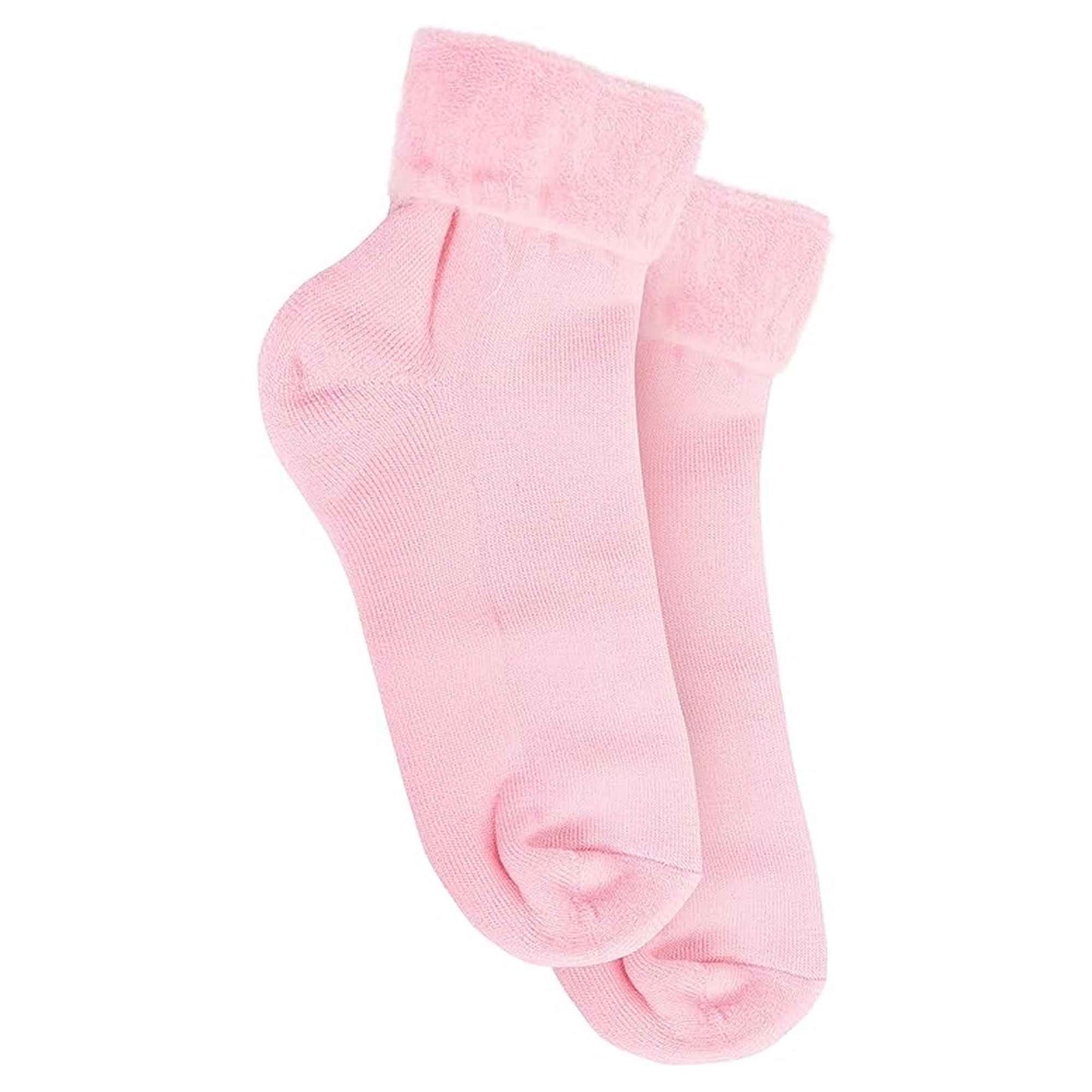 6 Pairs Women's Thermal Bed Socks Super Soft Cozy Winter Slipper Socks Anti-Slip Multiple Colors Warm Snug Fit UK Sizes 4-7 by Sock Stack