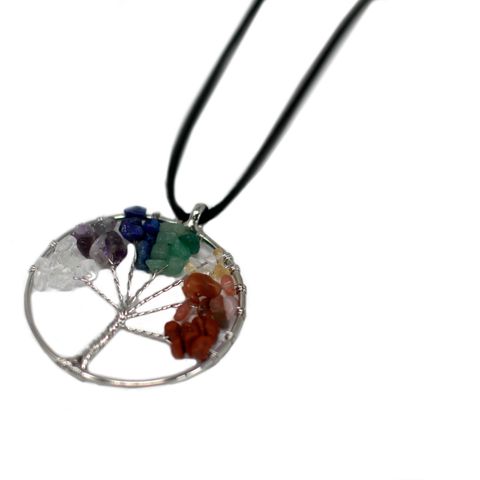 Chakra Tree of Life Necklace - Large