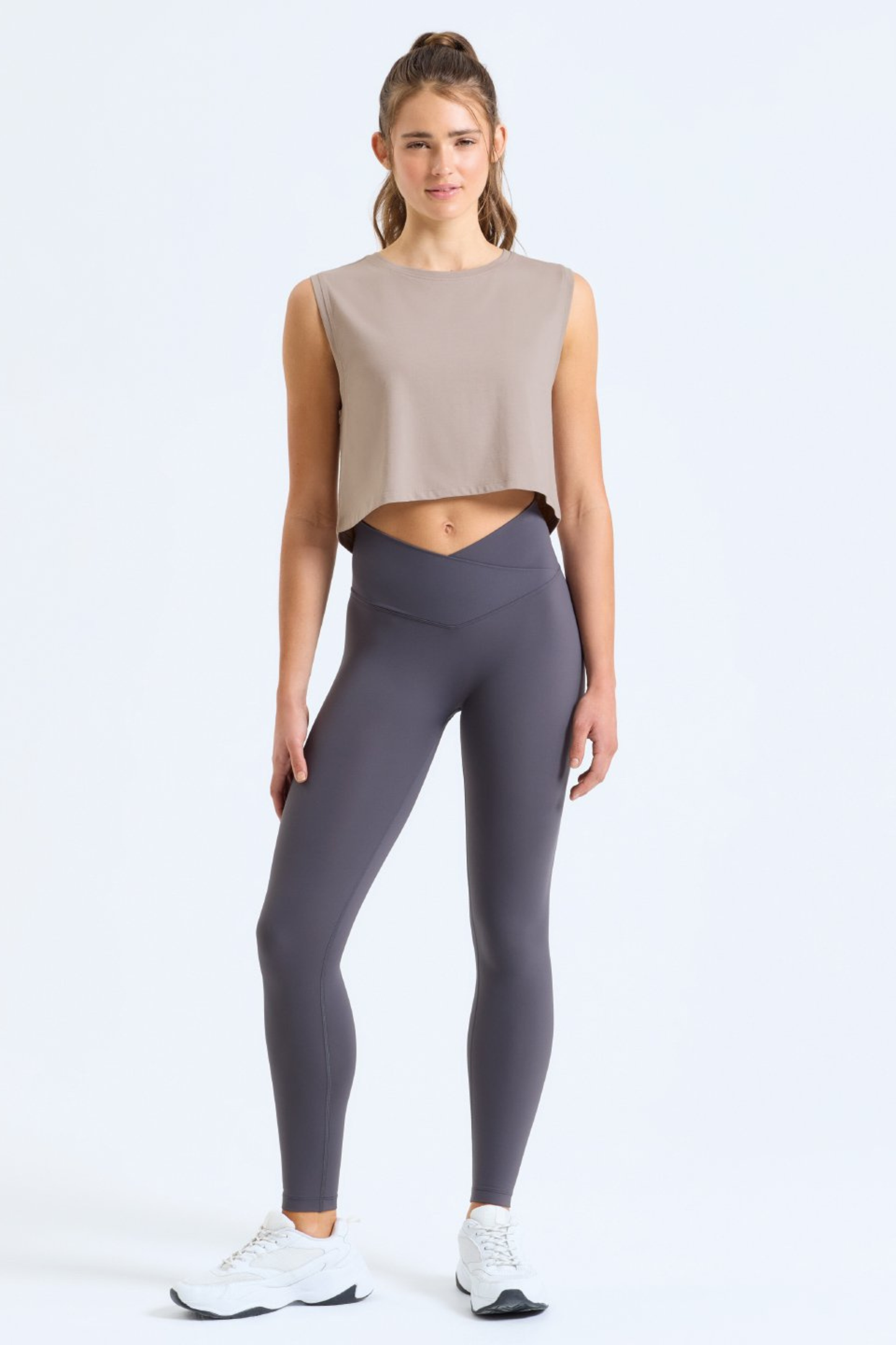 FLOW Organic Cotton Cropped Tank