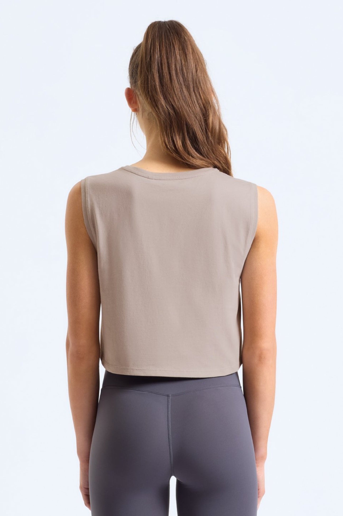 FLOW Organic Cotton Cropped Tank
