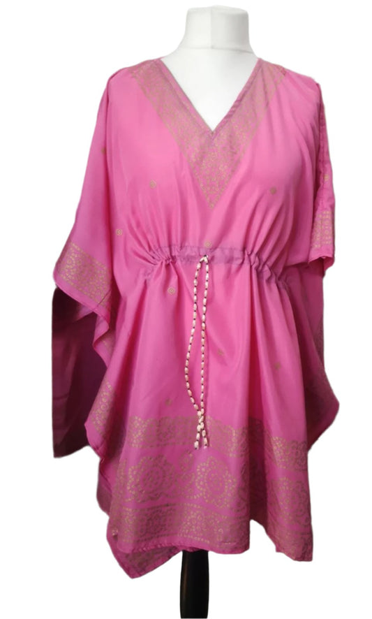 Short Pink Kaftan