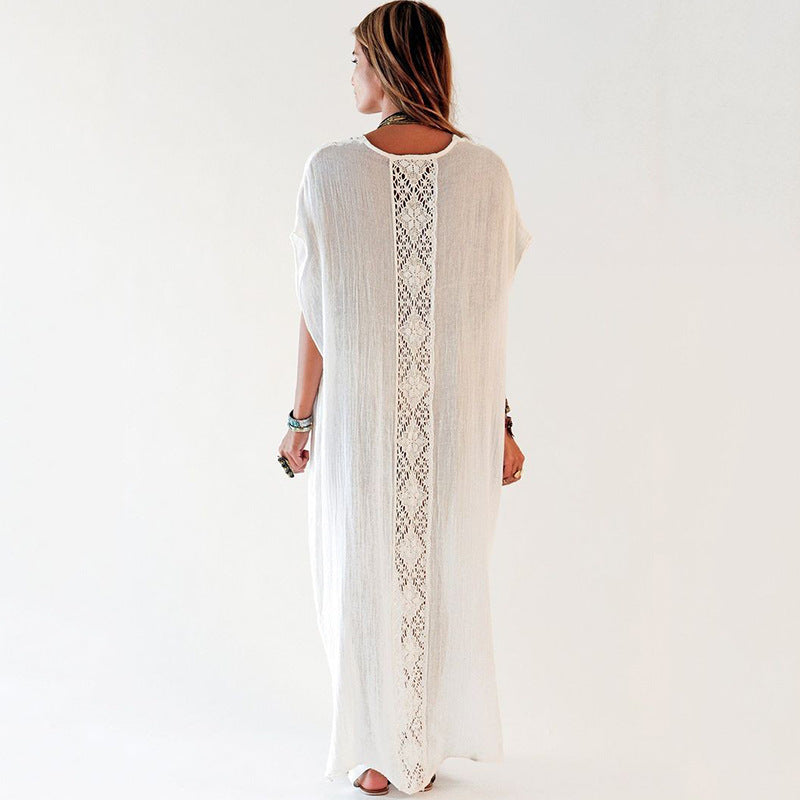 White Ibiza dress/boho