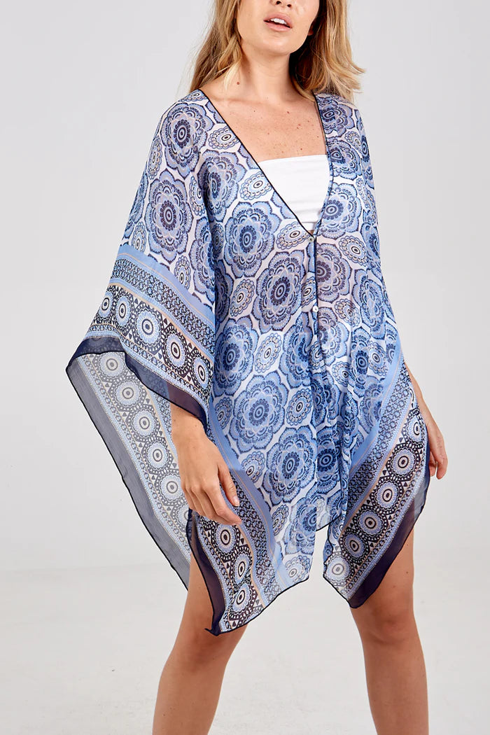 Kimono tops/floral