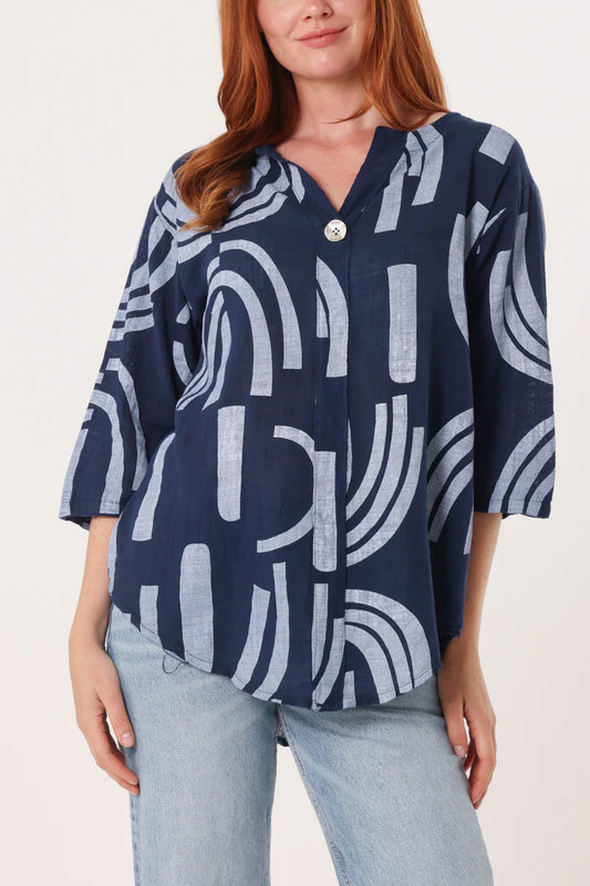 Linen Stylish TOP