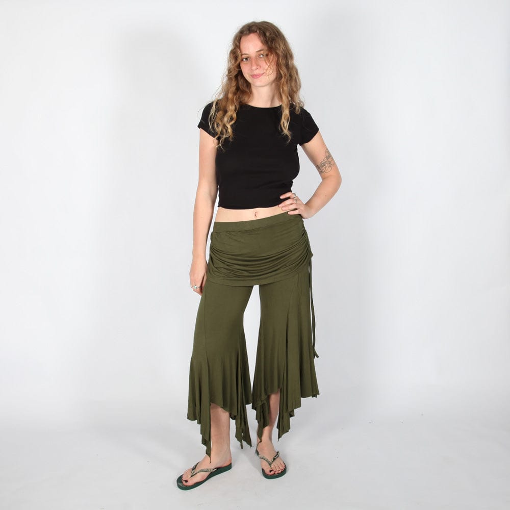 Hanky Hem Culotte Trousers