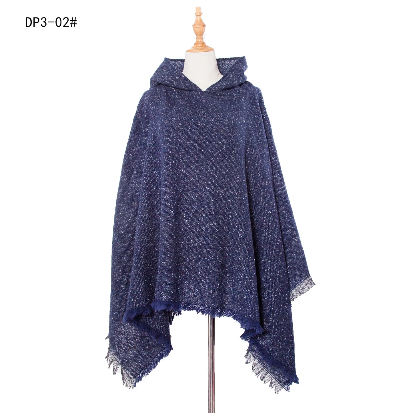 Women Hooded Travel cape