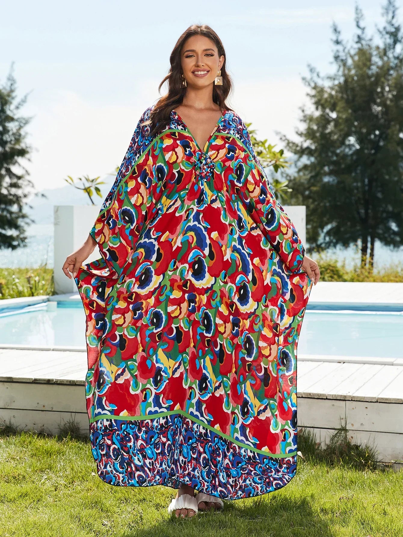 Bohemian Printed Kaftan