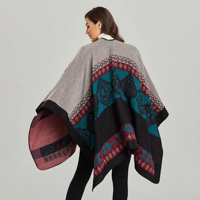 Winter Fashion Poncho