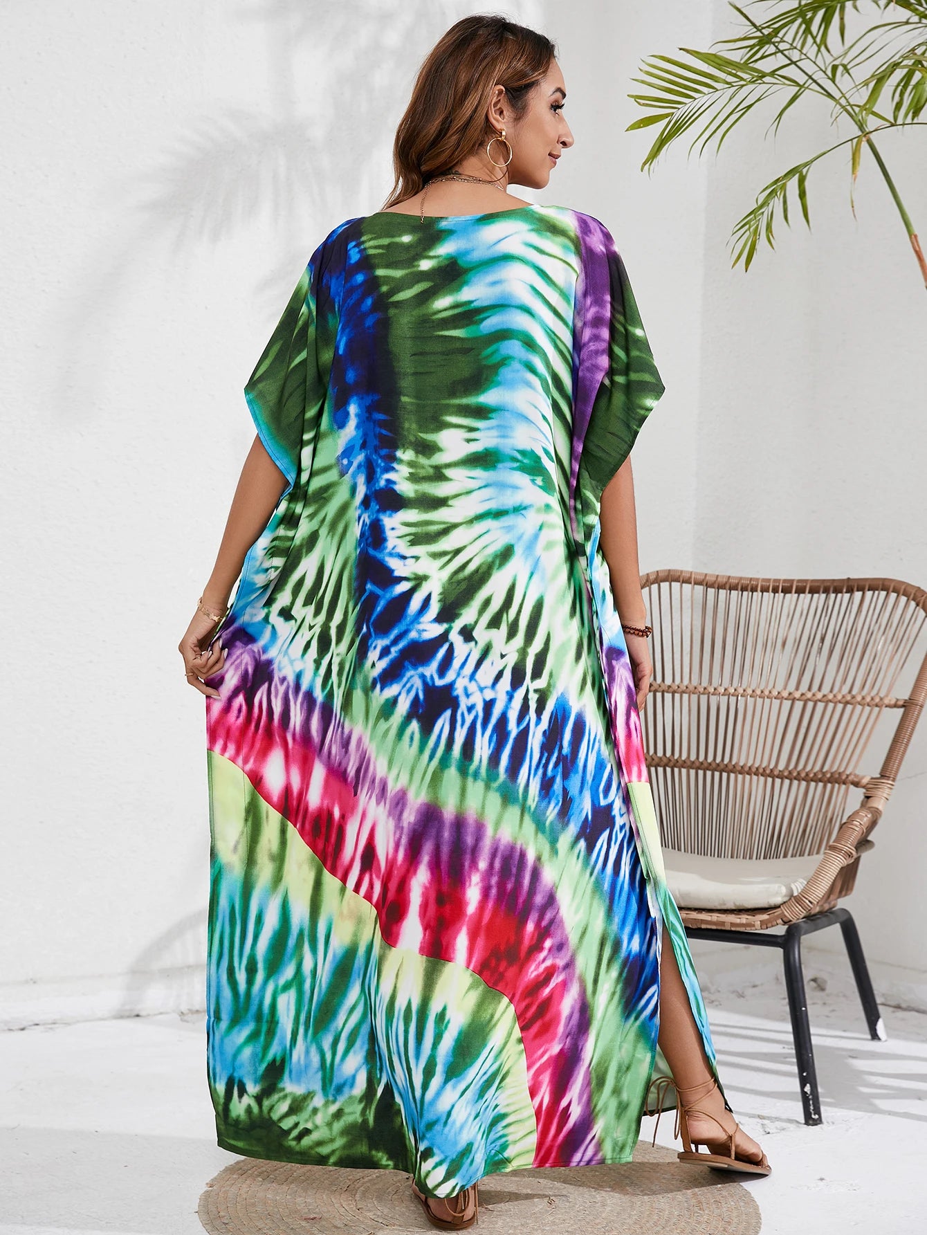 Plus Size Boho Kaftan