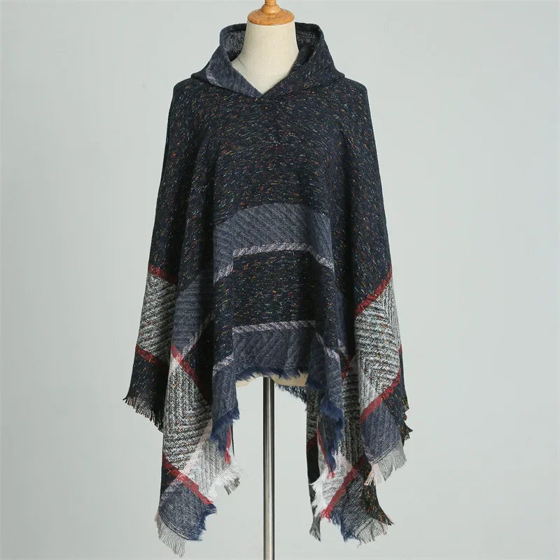 Hooded Cape Wrap