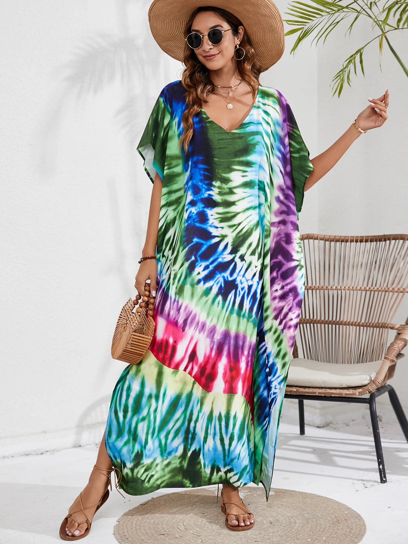 Plus Size Boho Kaftan