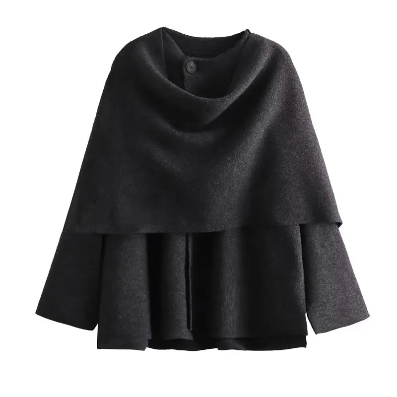 Plush Winter Coat/Poncho
