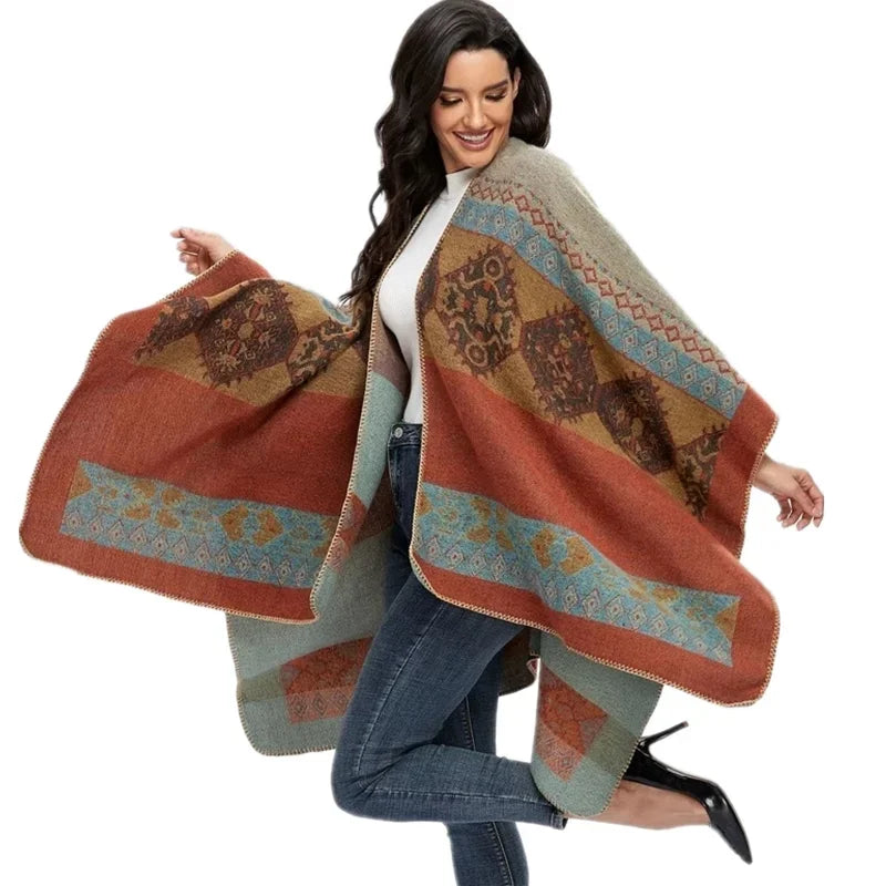 Winter Fashion Poncho