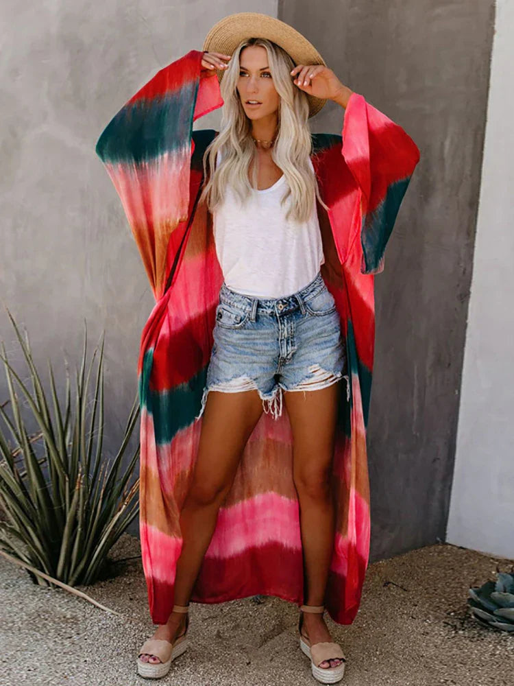 Multi colour cardigan /kimono