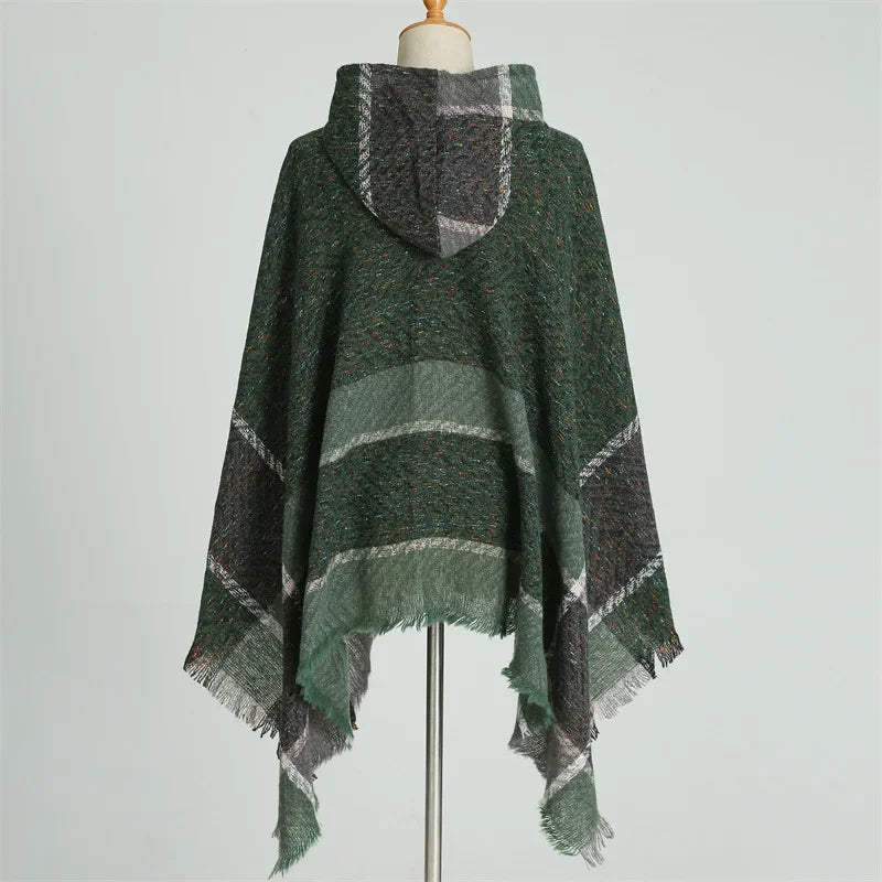 Hooded Cape Wrap