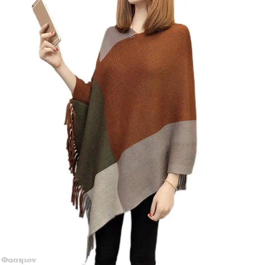 Winter Oversized Cloak Long