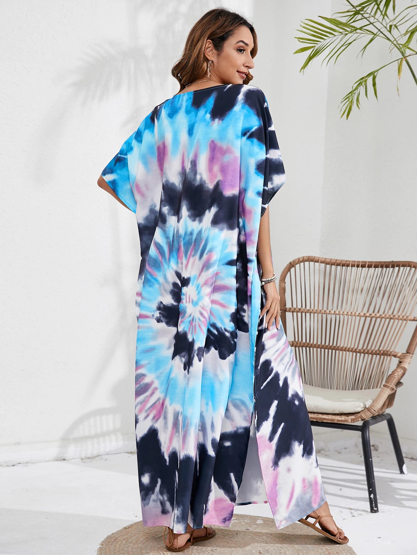 Tye dye kaftan