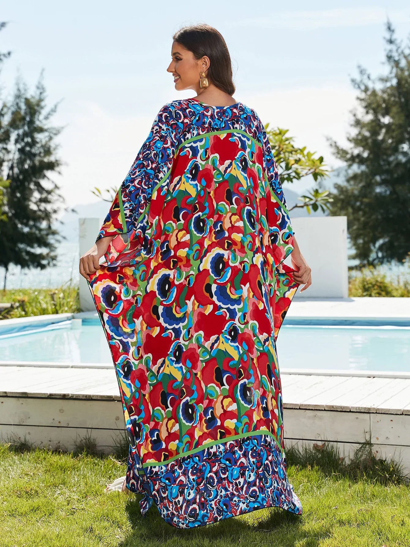 Bohemian Printed Kaftan