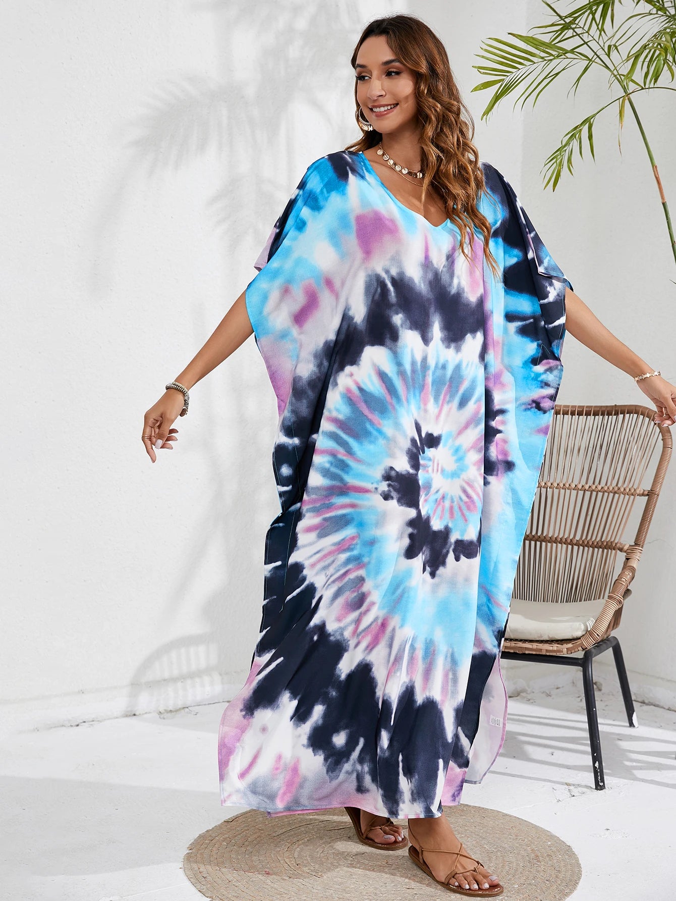 Tye dye kaftan