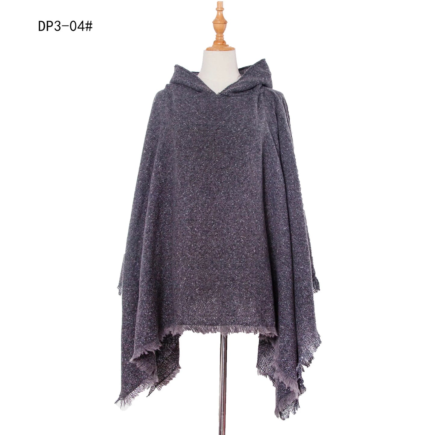 Women Hooded Travel cape