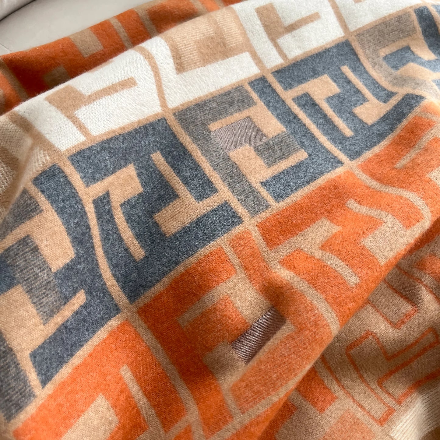 Luxury Women Two-Sided Print Scarf