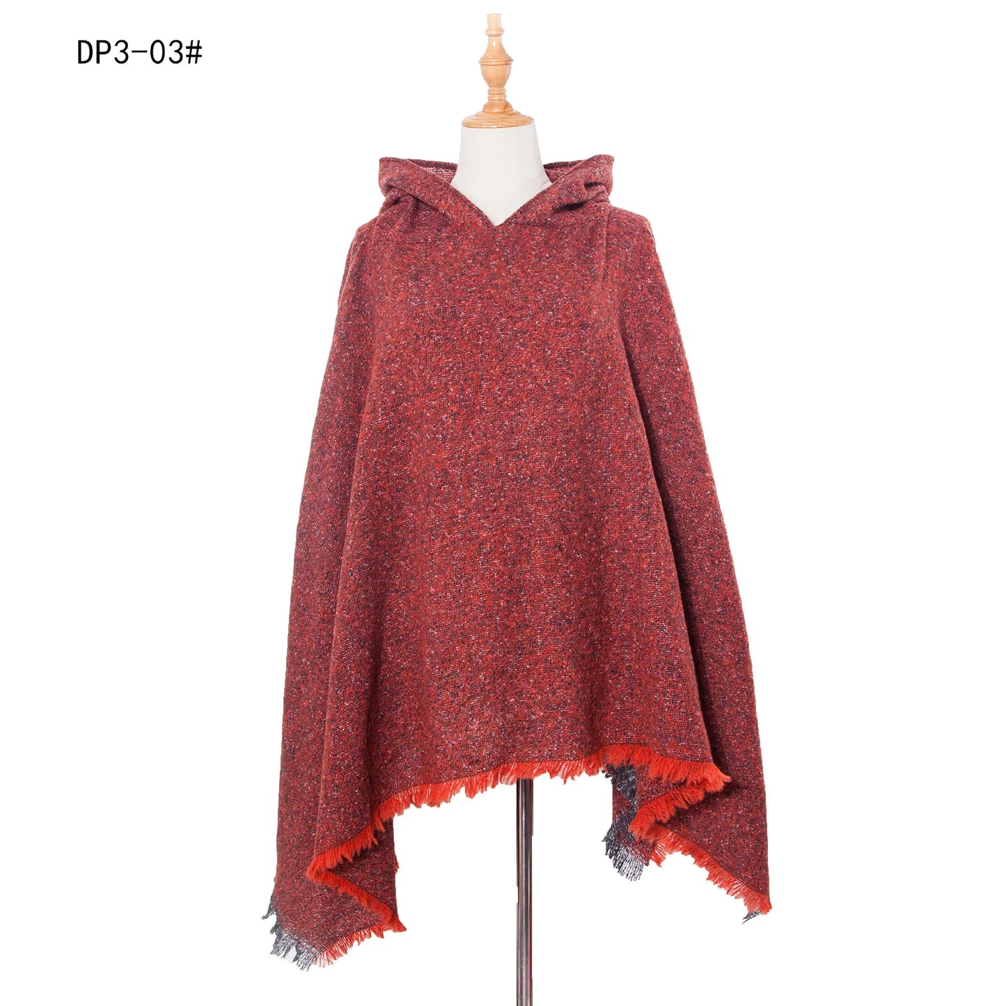 Women Hooded Travel cape