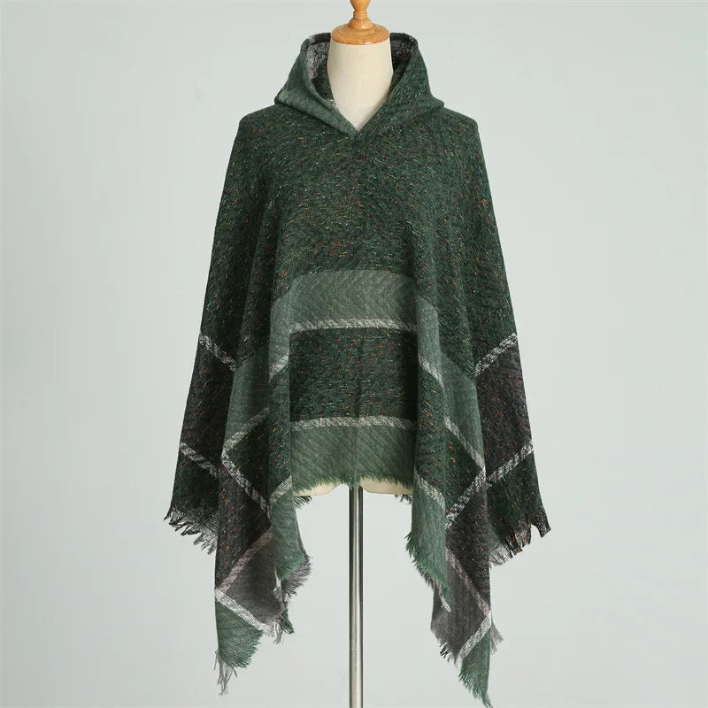 Hooded Cape Wrap