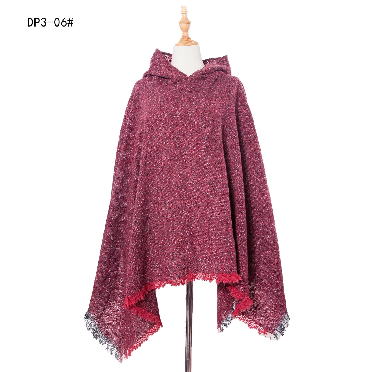 Women Hooded Travel cape