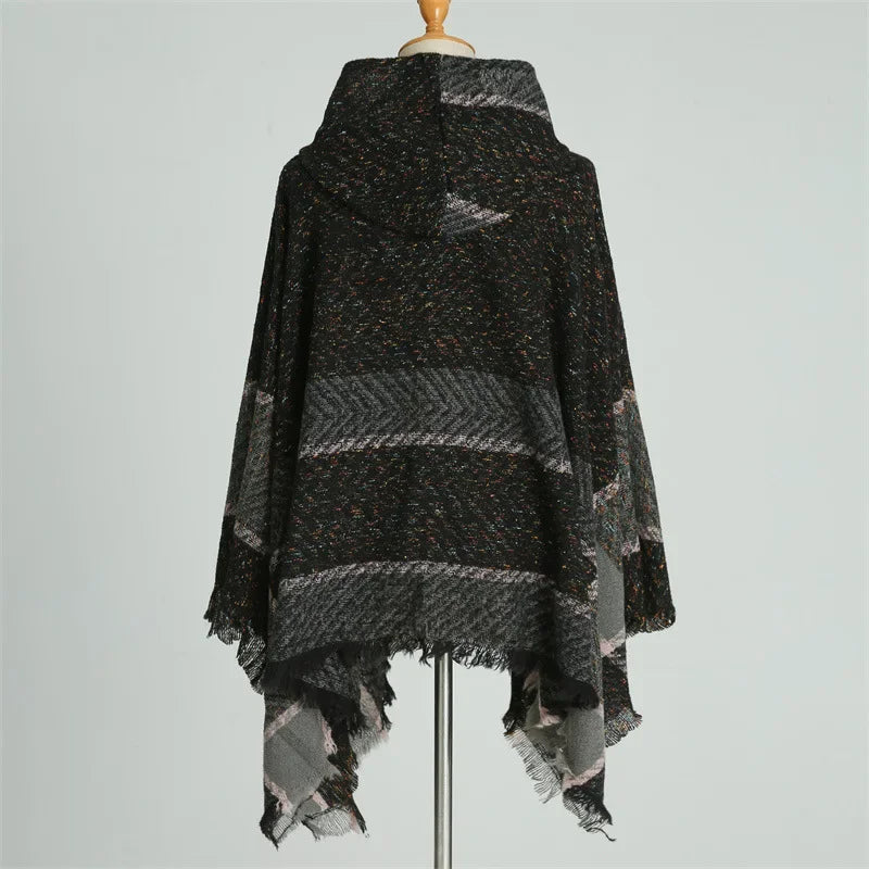 Hooded Cape Wrap