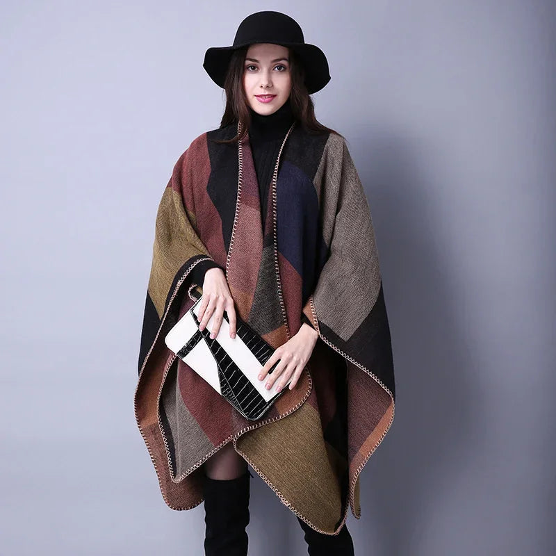 Winter Fashion Poncho